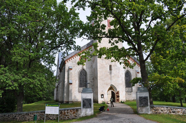 Estland, Otepää, Kirche mit der Gründung Estlands