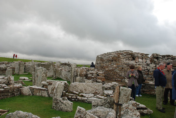 Schottland, Orkney Insel, Broch of Gurness (Wohnturmanlage der Picten)