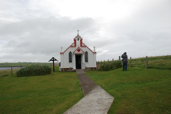 Schottland, Orkney Insel, Kapelle Italienischer Kriegsgefangener