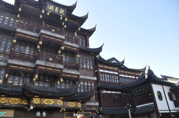 China, Shanghai, Altstadt aus der Ming Dynastie