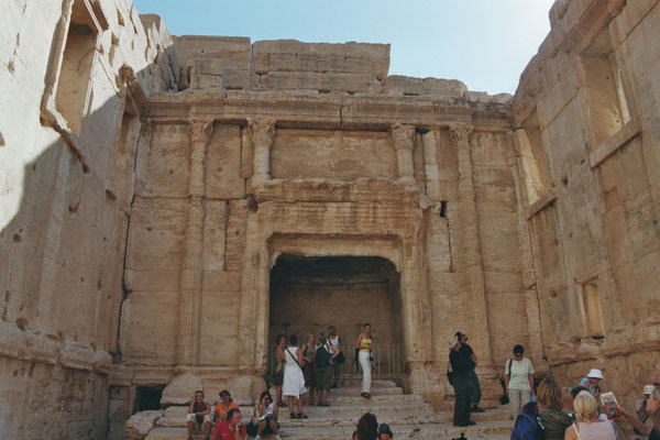 Syrien, Palmyra, Tempel des Bel (2015 von der Terrormiliz IS zerstört)
