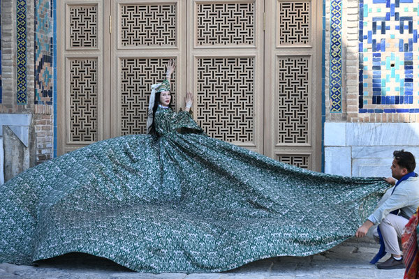 Usbekistan, Sarmakand, Ragistan (Sandplatz)