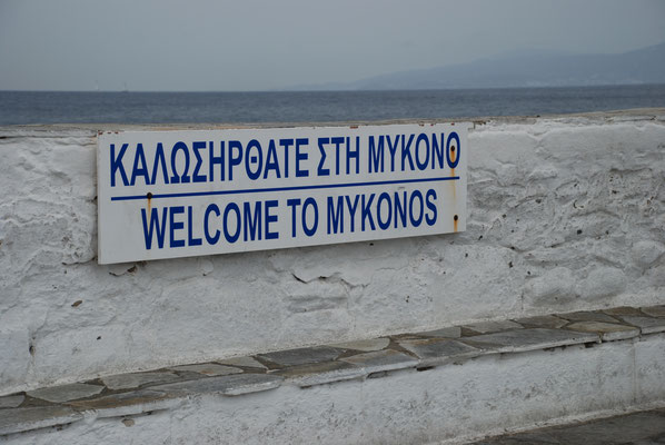 Griechenland: Insel Mykonos, Umstieg nach Delos