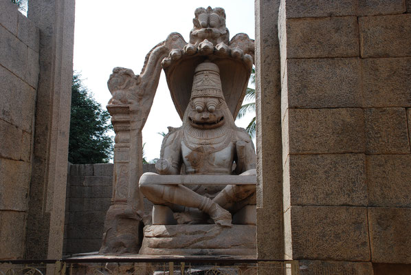 Indien, Hampi, Lakshmi Narasimha Tempel