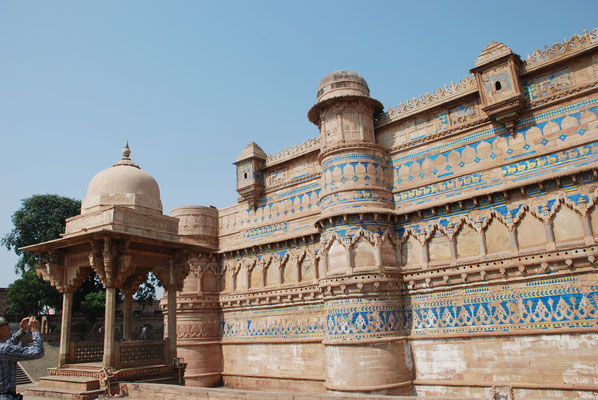 Indien, Gwalior, Man Singh Palast