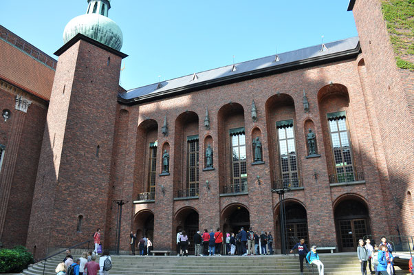 Schweden, Stockholm, Rathaus, (Verleihungsort der Nobelpreise)