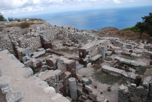 Griechenland: Insel Santorin, Alt Thera