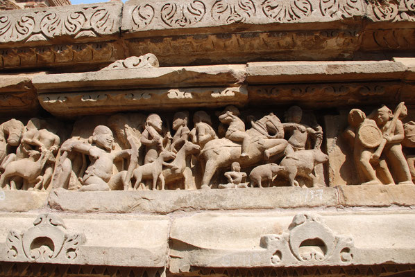Indien, Khajuraho, Tempel der Chandella Dynastie