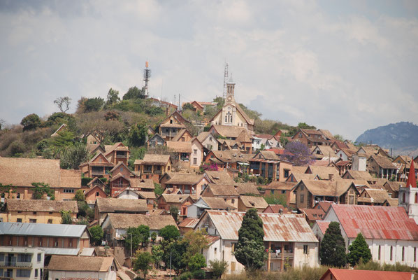 Madagaskar, Fianarantsoa (Fianar), Hauptstadt der Betseleo Kultur