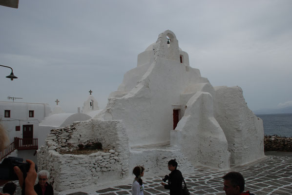 Griechenland: Insel Mykonos, Kirche Paraportiani