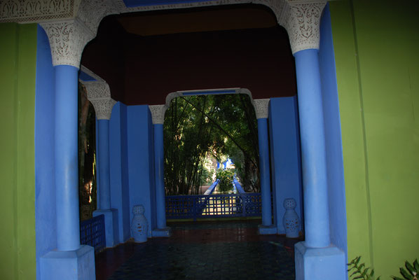 Marokko, Marrakesch, Besuch der Majorelle Gärten