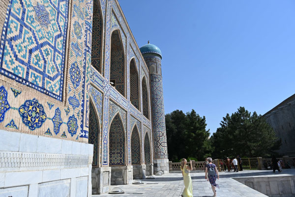 Usbekistan, Sarmakand, Ragistan (Sandplatz)