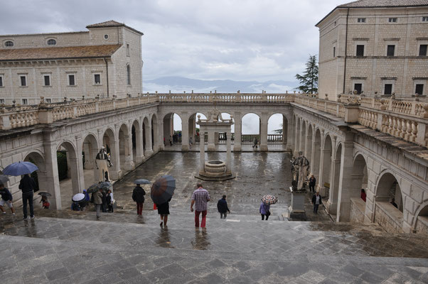 Italien, Kloster Monte Casino