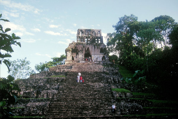 Mexiko, Maya Stadt, Palenque