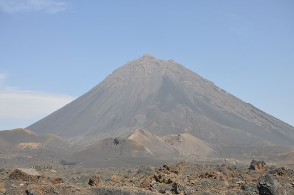 Kap Verden, Insel Fogo, Cha das Caldeiras, Pico Grande