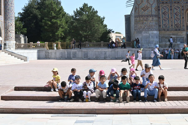 Usbekistan, Sarmakand, Ragistan (Sandplatz)