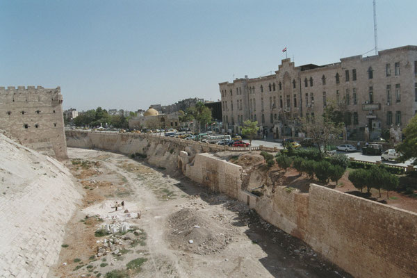 Syrien, Alleppo mit der großen Zitadelle