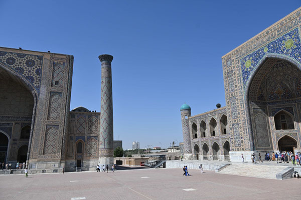 Usbekistan, Sarmakand, Ragistan (Sandplatz)