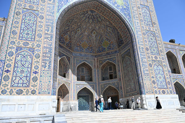 Usbekistan, Sarmakand, Ragistan (Sandplatz)