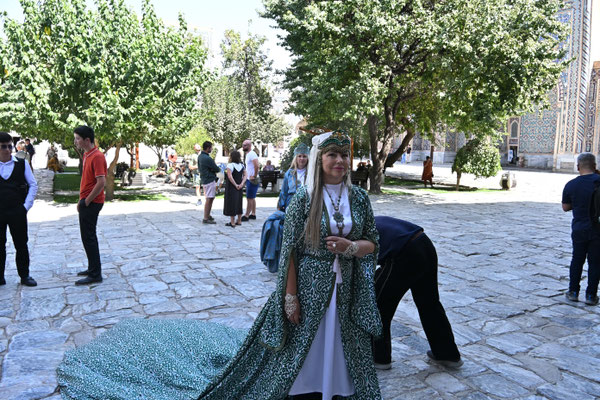 Usbekistan, Sarmakand, Ragistan (Sandplatz)