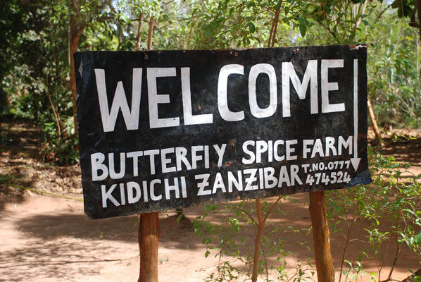 Sansibar, Gewürzfarm von Kizimbani