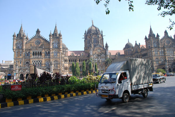 Indien, Mumbai (Bombay), Bahnhof Victoria Terminus