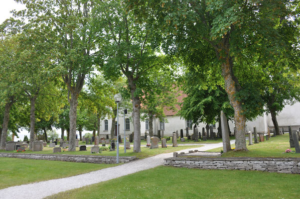 Schweden, Insel Farö, Grab von Ingmar Bermann