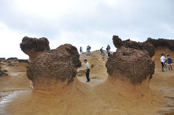 Taiwan, Yeliu, Geopark, taiwanesische Nordküste