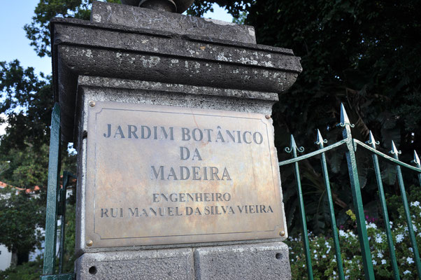 Madeira, Funchal, Botanischer Garten