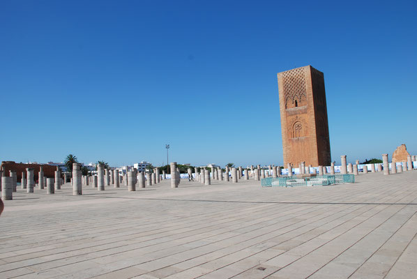 Marokko, Rabatt, Mausoleum für Mohammed V. und Hassan II.