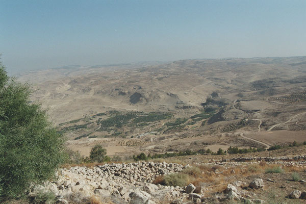 Jordanien, Berg Nebo, Moses erblickte hier das gelobte Land