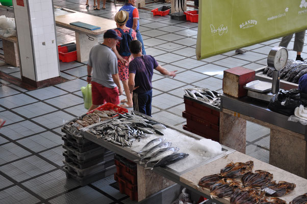 Madeira, Funchal, Markthalle