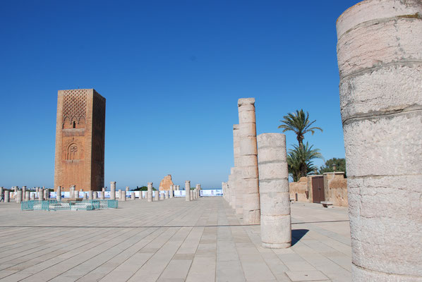 Marokko, Rabatt, Mausoleum für Mohammed V. und Hassan II.