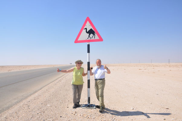 Oman, Achtung Kamele