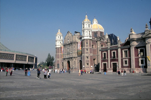 Mexiko, Mexiko-City. Basilica Nuestra Senora de Guadelupe"