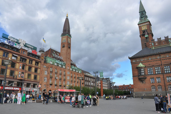 Dänemark, Kopenhagen, Rathausplatz