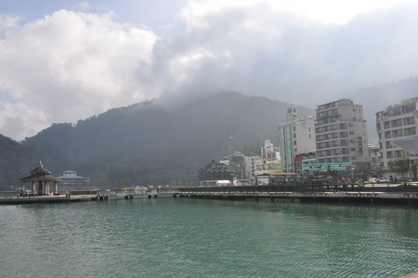 Taiwan, Bootsfahrt auf dem Sonne-Mond-See