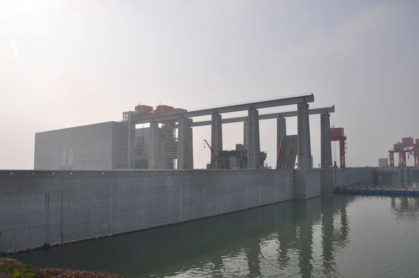 China, Yangtze Kreuzfahrt, Xiling Schlucht, Drei Schluchten Staudamm