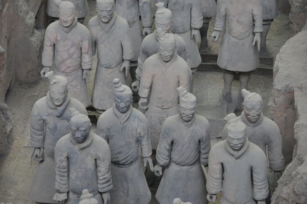China, Xi'an, Terrakotta Armee des ersten chin. Kaisers Qin Shihuangdi