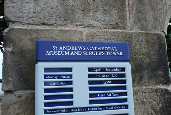 Schottland, St. Andrews, St. Andrews Kathedrale