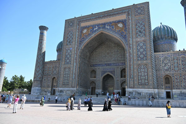 Usbekistan, Sarmakand, Ragistan (Sandplatz)