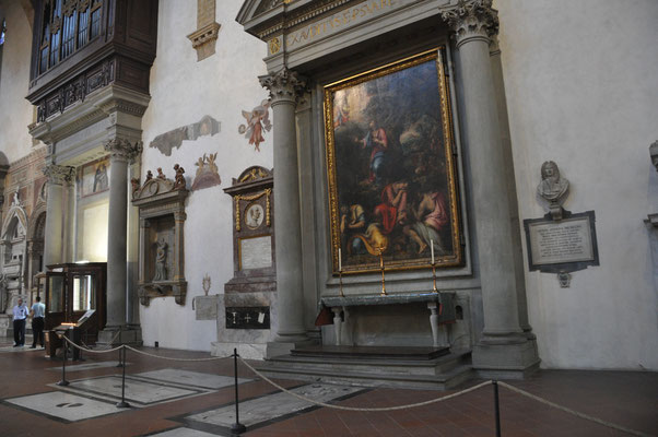 Italien, Florenz,  Kirche Santa Croce