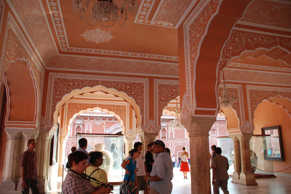 Indien, Jaipur, Stadtpalast der Maharadschas von Jaipur