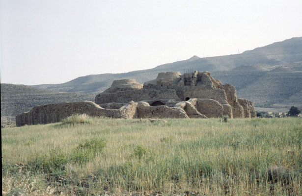 Iran,  Firuzabad, sassanidische Palastanlage