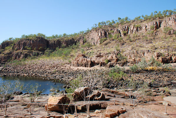 Katherine George Nationalpark, Bootsfahrt durch die Katharinenschlucht