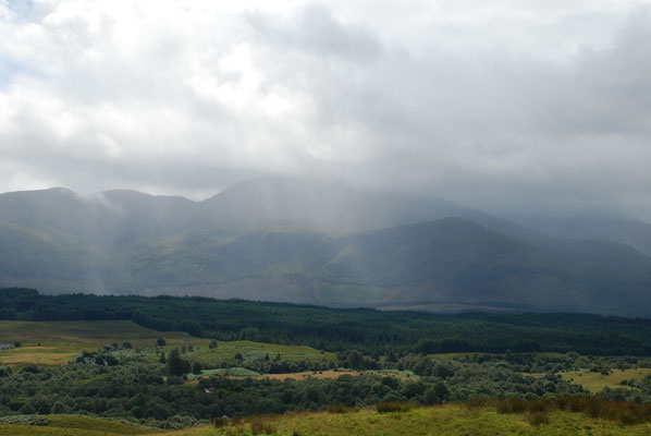 Schottland, Great Glen, Blick auf Ben Nevis, höchster Berg Großbritanniens