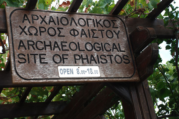 Griechenland: Insel Kreta, Phaistos