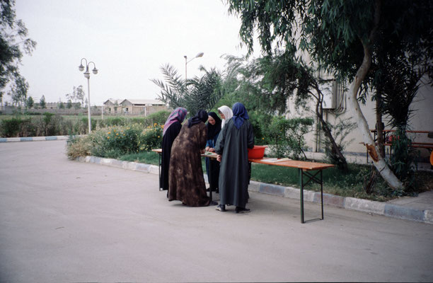 Iran,  Ahwaz, Übernachtungsplatz
