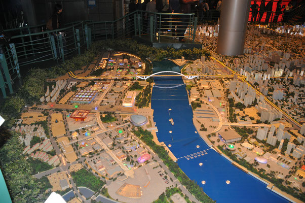China, Shanghai, Stadtplanungsmuseum