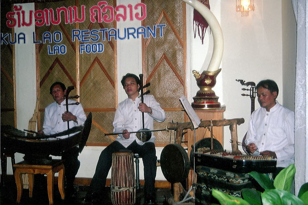 Laos, Vientiane, Folklore Abend